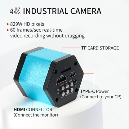 ASGAO Microscope 4K 30 frame FULL HD HDMI  Industrial Microscope