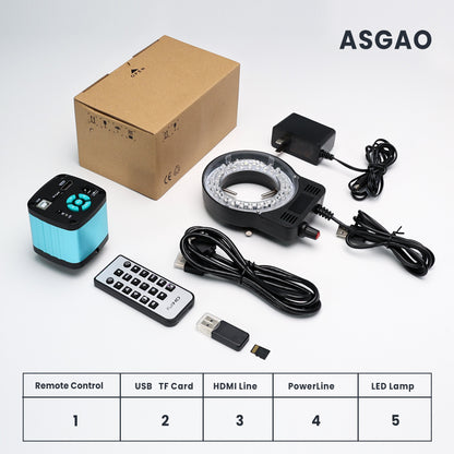 ASGAO HDMI USB Cantilever Stand  Electronic Microscope